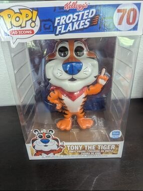 Kellogg's Tony the Tiger Frosted Flakes Funko Pop! Vinyl Figure - Orange/Blue